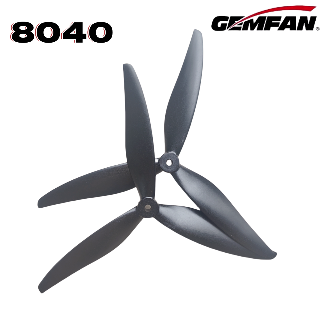 Rc Hobby Car - Gemfan 8040 8X4X3 3-blade 8 inç