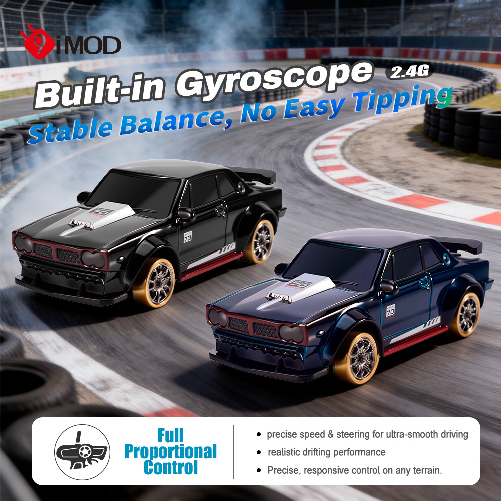 Rc Hobby Workbench - 9IMOD 1/64 RC Drift Arabası 2.4G