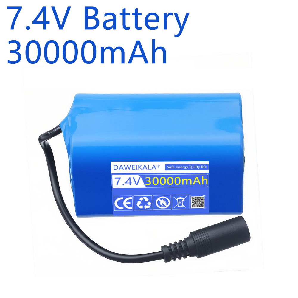 Rc Hobbyking - 7.4V 30000mAh pil ile USB şarj