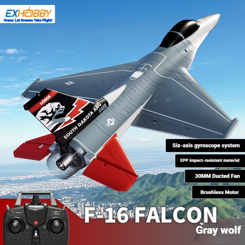Rc Planes Horizon Hobby - Oulans RC Uçağı F-16 Kanallı Fanlı