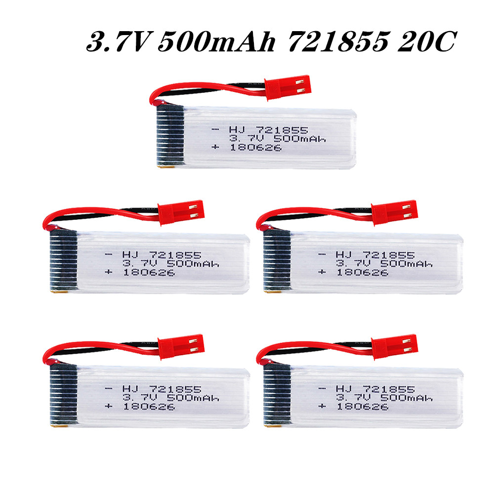 Rc Hobby Rc - Yüksek oran 3.7V 500mAh 721855 20C
