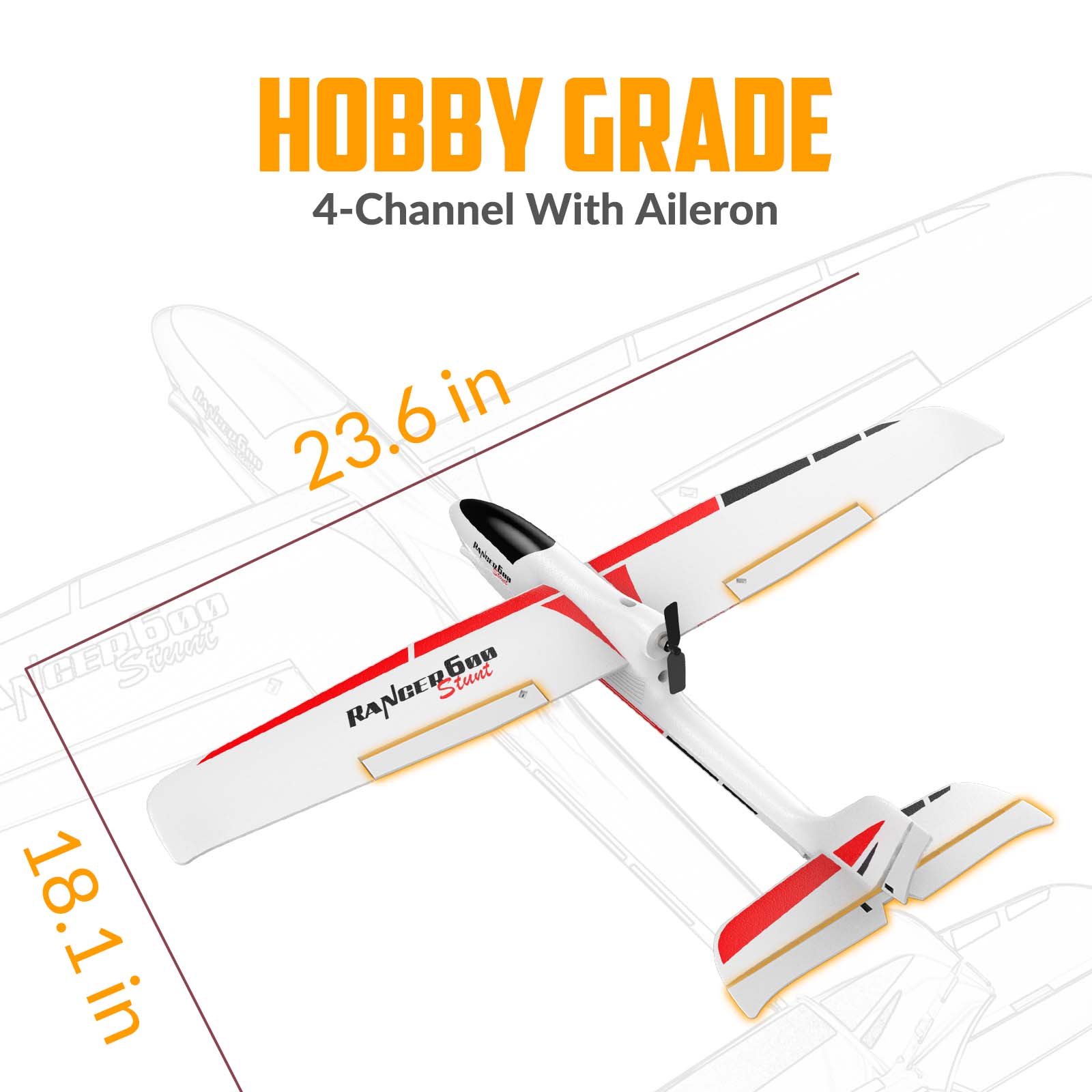 VOLANTEXRC Yetişkinler İçin RC - Rc Planes Horizon Hobby incelemesi ve fiyatı