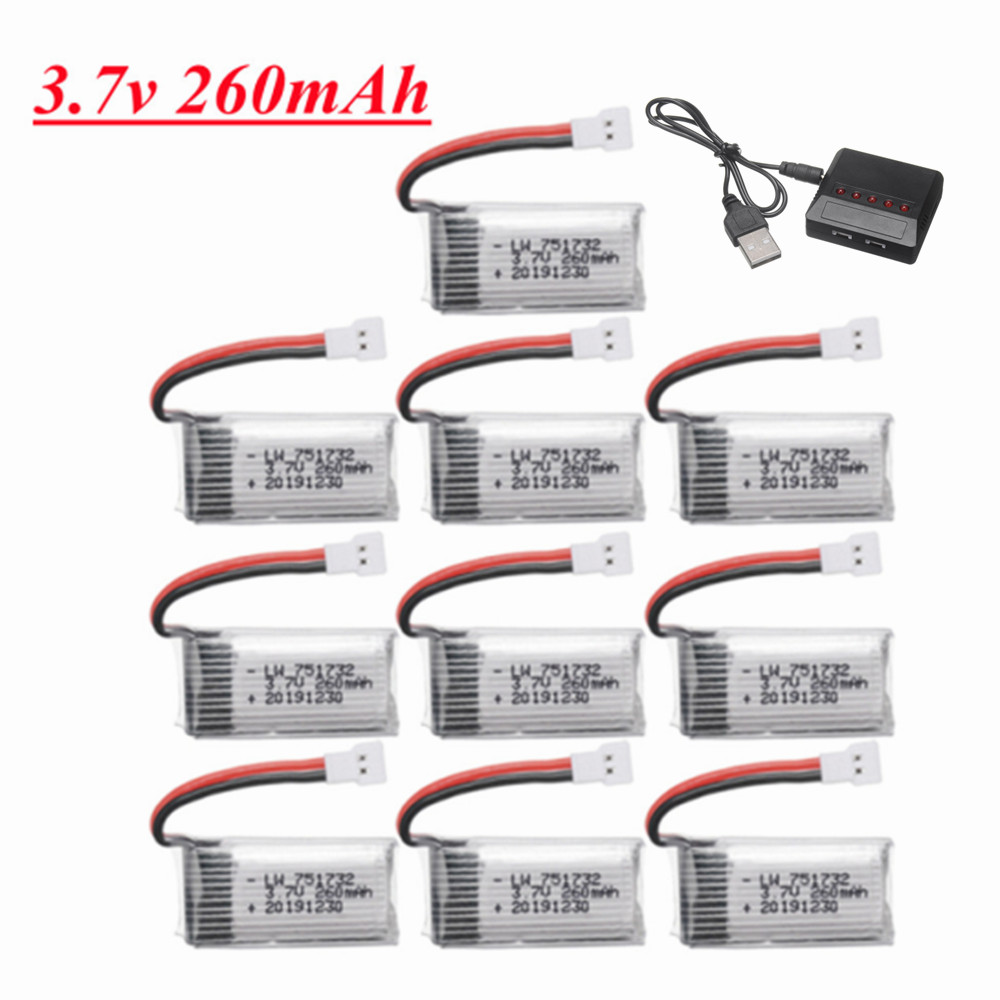 H8 Eachine pil 3.7V 260mAh Lip - Top Rc Hobby Mini Xcub incelemesi ve fiyatı