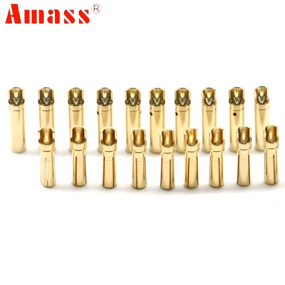 5 çift/grup Amass 3.5mm 4mm Al - Rc Hobbyking incelemesi ve fiyatı