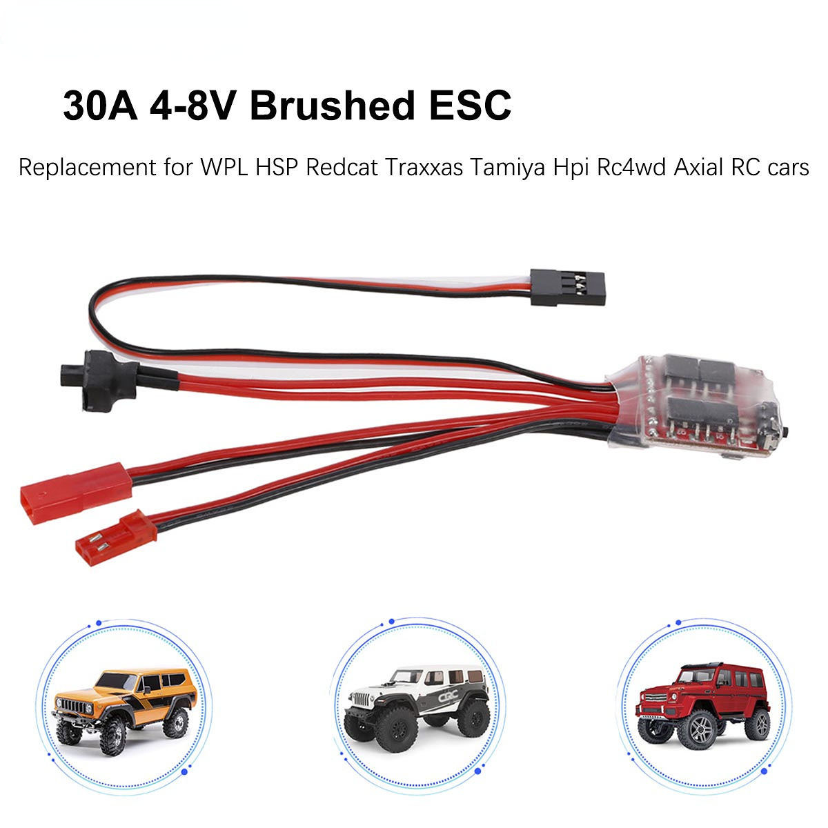 Mini RC Araba 30A Fırçalı ESC  - Rc Hobby Car incelemesi ve fiyatı