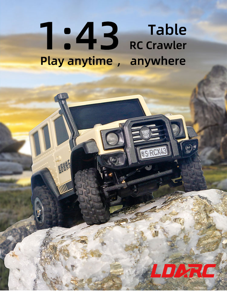 LDARC X43 1:43 Paletli RC Arab - Rc Hobby World incelemesi ve fiyatı