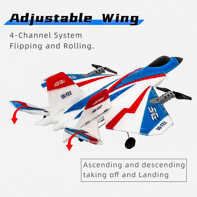 SG-F22 RC Uçak 3D Akrobasi Uça - Rc Planes Horizon Hobby incelemesi ve fiyatı