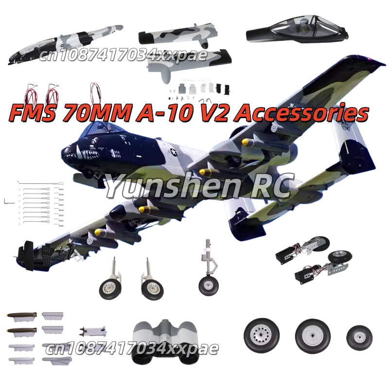 FMS 70MM EDF A-10 V2 RC Uçak Y - Rc Hobby Car incelemesi ve fiyatı