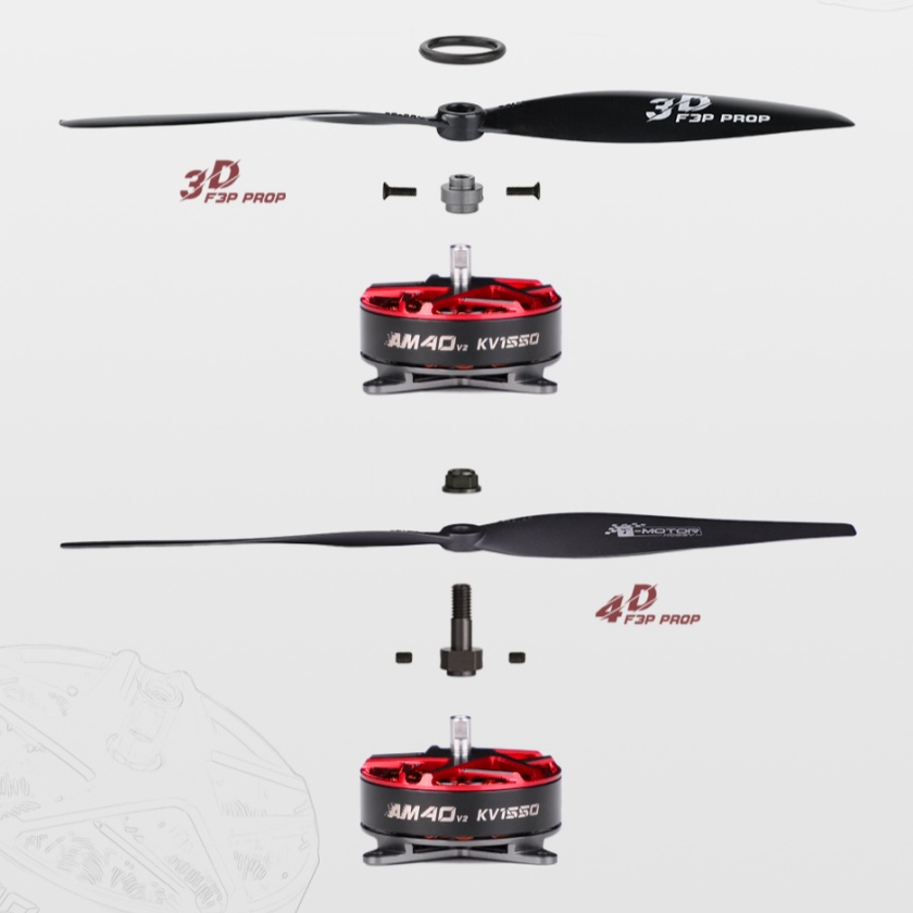 T-Hobby AM40 V2 3D/4D 2-3S Güç - Rc Hobby Rc incelemesi ve fiyatı