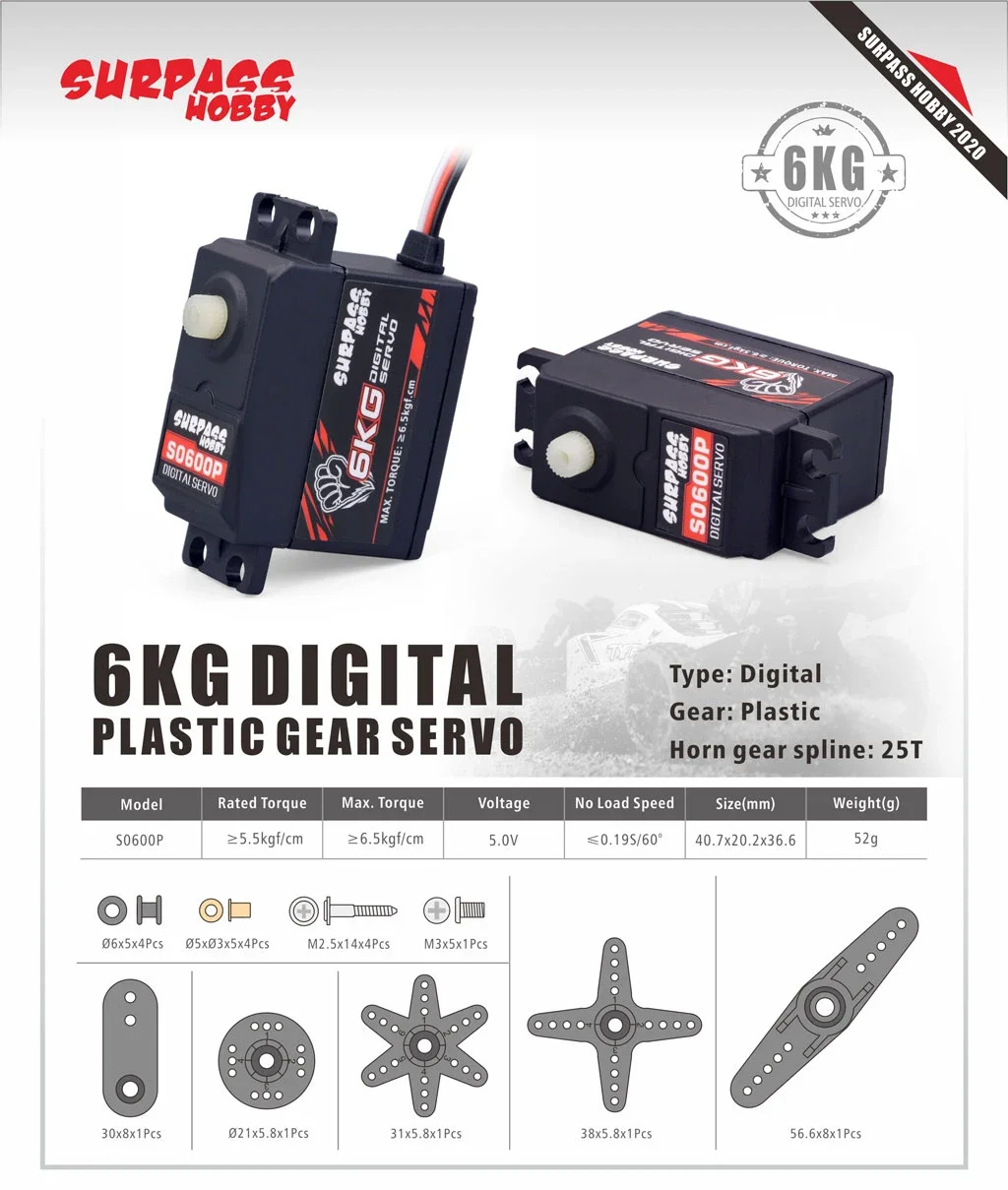 Surpass Hobby 6KG Su Geçirmez  - Rc Hobbyking incelemesi ve fiyatı