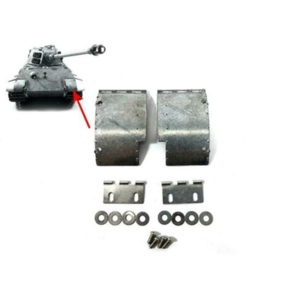 RC Yedek Parça Metal Ön Çamurl - Rc Hobby Kings incelemesi ve fiyatı