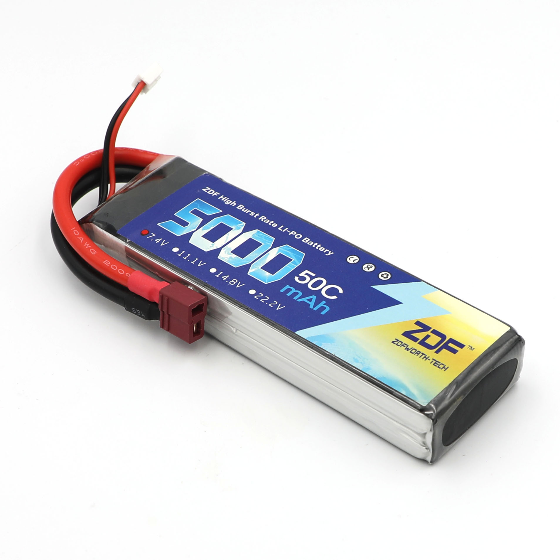 ZDF RC Lipo Pil 7.4V 5000mah 5 - Rc Hobby Jet incelemesi ve fiyatı