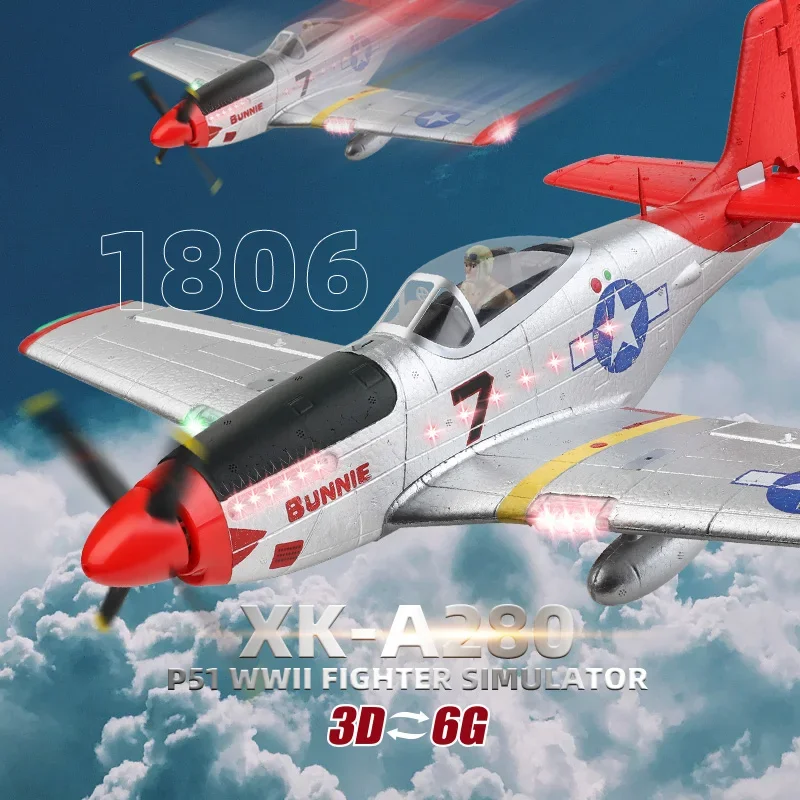 WLtoys XK A280 RC Uçak P51 Fig - Rc Planes Horizon Hobby incelemesi ve fiyatı