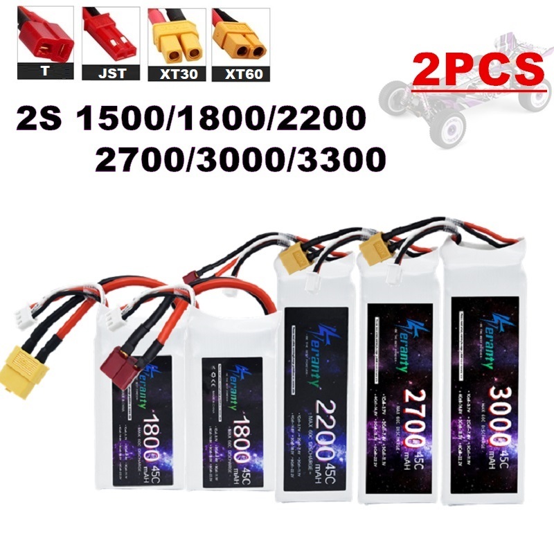 2 adet 7.4V Lipo 2S pil 1500ma - Rc Hobby Drone incelemesi ve fiyatı