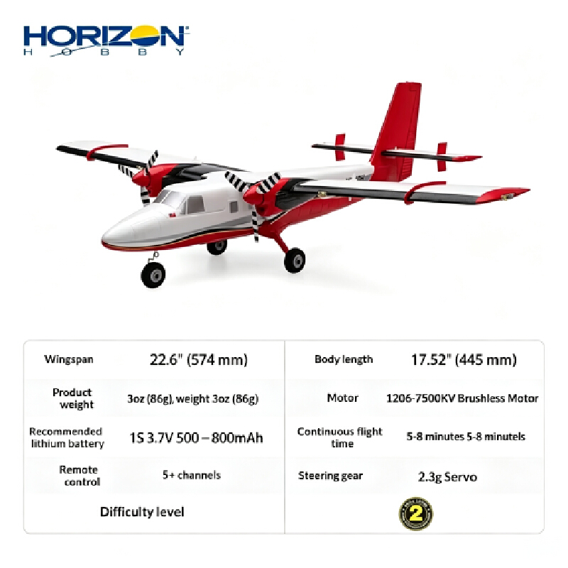 Horizon Hobby Umx Twin Otter R - Rc Planes Horizon Hobby incelemesi ve fiyatı