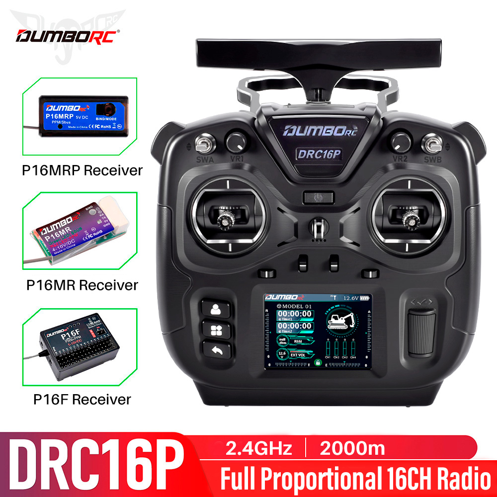 DUMBORC RC Verici DRC16P 16CH  - Rc Hobby Car incelemesi ve fiyatı