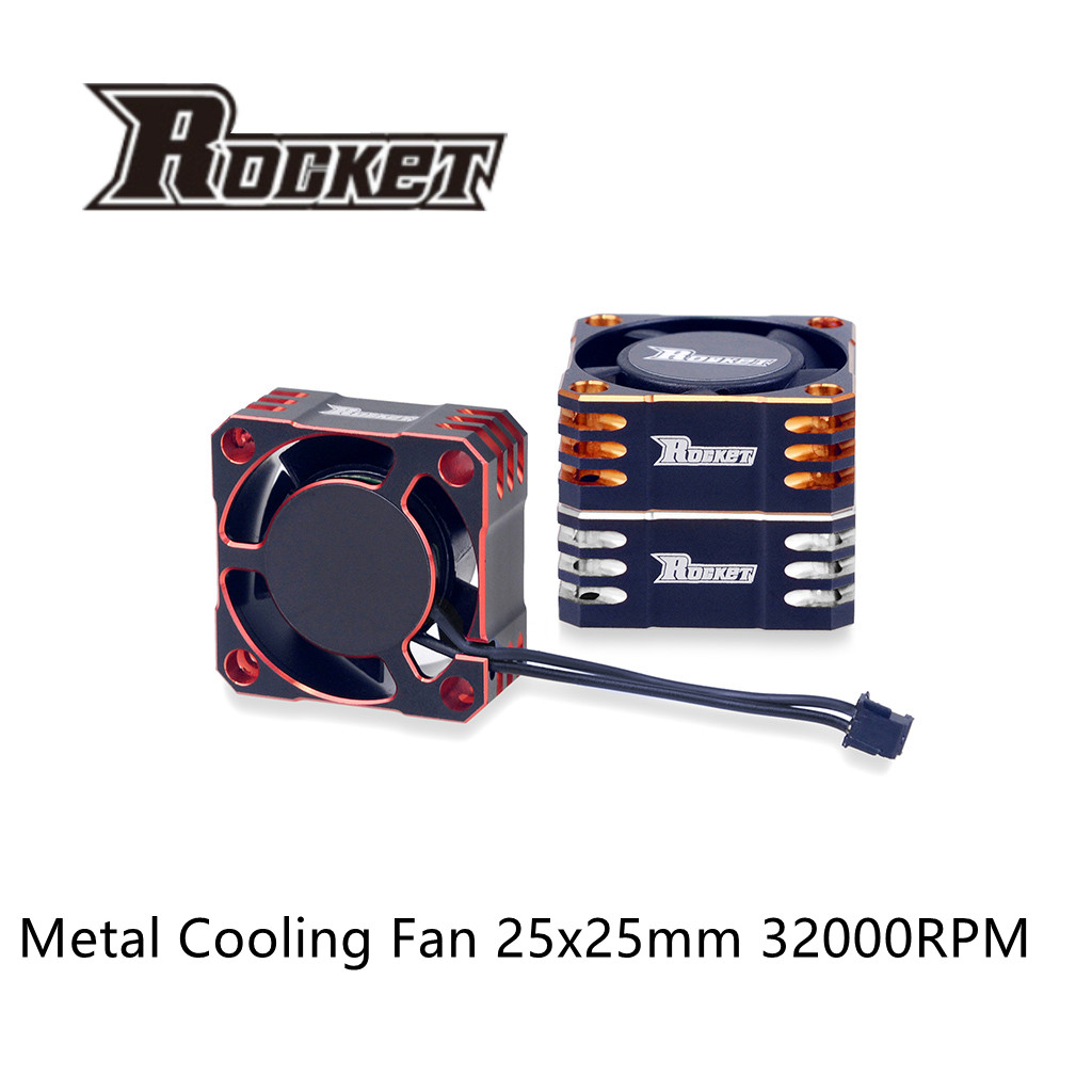 Roket Metal soğutma fanı 25x25 - Rc Hobby World incelemesi ve fiyatı